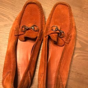 Gucci Suede Loafers Size 8B